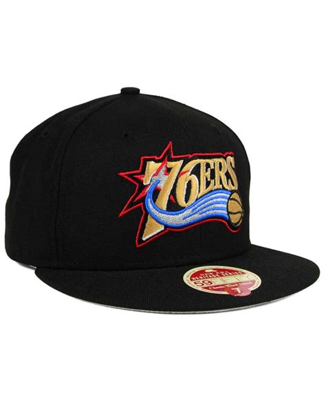 Shop philadelphia 76ers caps & hats from hatstorecanada.com. Lyst - KTZ Philadelphia 76ers Classic Wool 59fifty Cap in ...