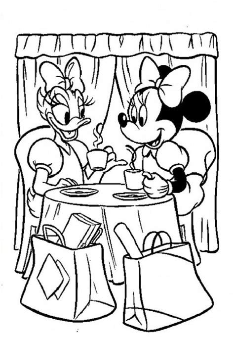 1723x1760 daisy duck coloring pages elegant minnie mouse printable coloring. Coloring Pages Of Minnie Mouse And Daisy Duck | Minnie ...