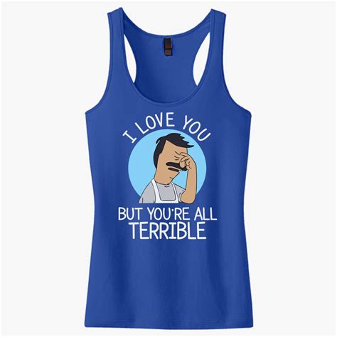 Toppings ideas and a food bar that you and your guests will love at your next party! Bobs Burgers Women's Racerback Tank Top - Customon