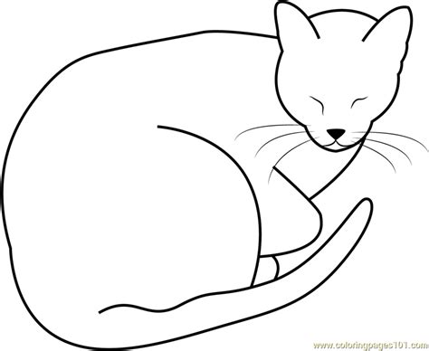 We have viewers with slower internet connections, so i try not to put too many coloring preview images on a single page. Sleeping Fat Cat by Jedijaruto Coloring Page for Kids ...