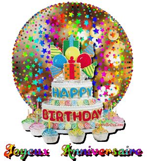 Смс привітання з днем народження французькою image joyeux. joyeux-anniversaire-gif-animé-6 - les gifs animés de ...