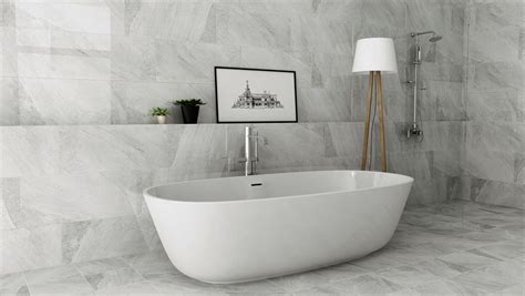 With the aid of tiles in your bathroom, the room becomes easy to maintain and clean. Trek Sandstone Grey Satin Rect 300x300 | Beaumont tiles ...