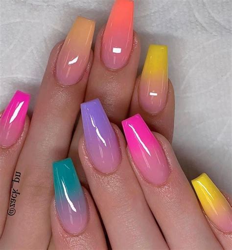 After have fake gel nails for over 2 years, when i took them off my real nails underneath were so thin that i. 55 Cool And Trendy Gel Nail Art You Can Do Yourself | Acrylic nail designs, Gel nail art ...