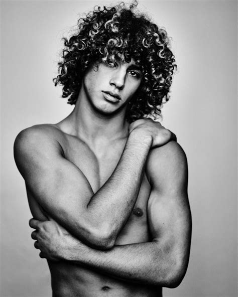 Long hair girls look very graceful and polite. Barak Shamir | Long hair styles men, Curly hair men, Boys with curly hair