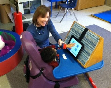 Teaching strategies to educate children with physical disabilities include setting up a buddy system so that another student can take notes for the student with the disability. Joan Ganz Cooney Center - iPad and Limitations in Teaching ...