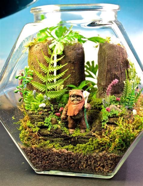 Diy star wars gifts for dad. Wow I wish I was small enough to fit in this Forest of ...