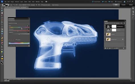 The whole process is quite simple but it will require a couple of hours to pull it off. Use Photoshop Elements to create an X-ray photograph | Photoshop elements, Magazine photography ...