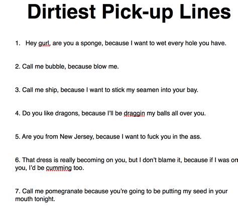 Flirty dirty pick up lines tagalog. They really work.