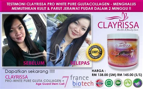 It embodies the spirit of copenhagen and paris, which is ripe with possibility. Testimoni Clayrissa Pro White Pure Gluta Collagen
