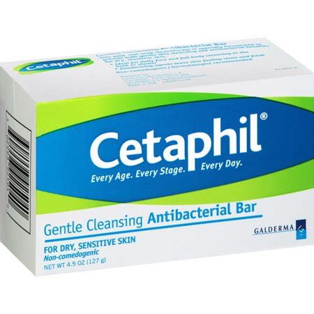 All products from cetaphil antibacterial bar soap category are shipped worldwide with no additional fees. Cetaphil Antibacterial Bar, 4.5 oz - Walmart.com