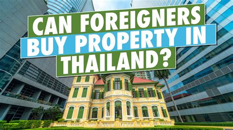 Foreigners can completely own the property as long as they meet the minimum requirements. Buyer Guide: Can foreigners buy property in Thailand ...