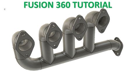 Autodesk fusion 360 is a powerful, professional cad package. Fusion 360 Tutorial #46 | 3D Exhaust Manifold Design - YouTube