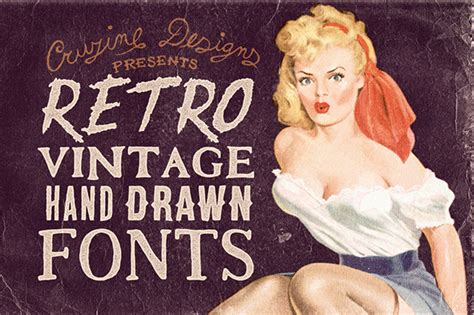 Maybe you would like to learn more about one of these? Retro/Vintage Hand Drawn Fonts on Behance