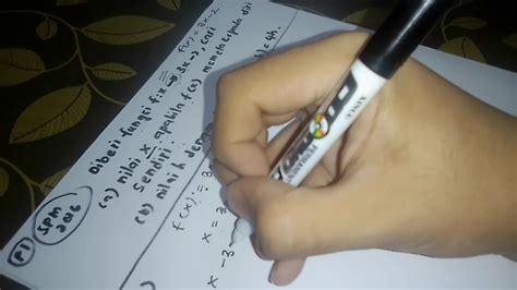 ADD MATH Fungsi Gubahan | SPM - YouTube