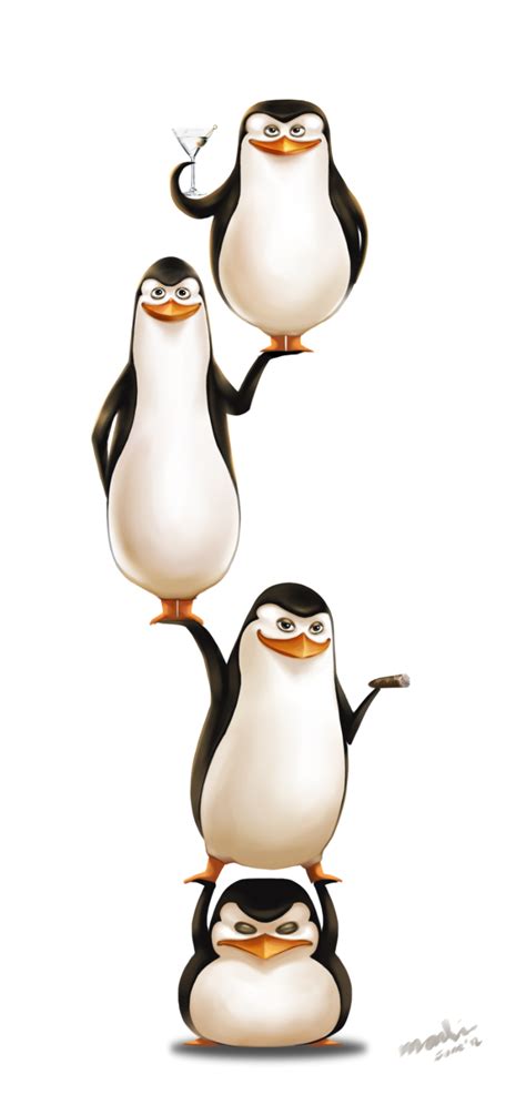 Swimming is what penguins do best. Madagascar Penguins PNG Image - PurePNG | Free transparent ...