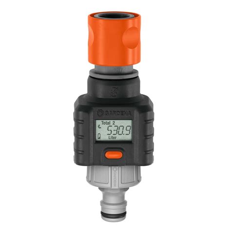 Skip the fancy meters if you just need the basics; GARDENA Water Smart Flow Meter | Bunnings Warehouse