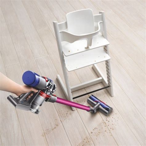 At only 5.5 pounds, you'll find the v7 animal pro+ and the v8 animal easy to tote up and down the stairs. Dyson V7 Animal Pro
