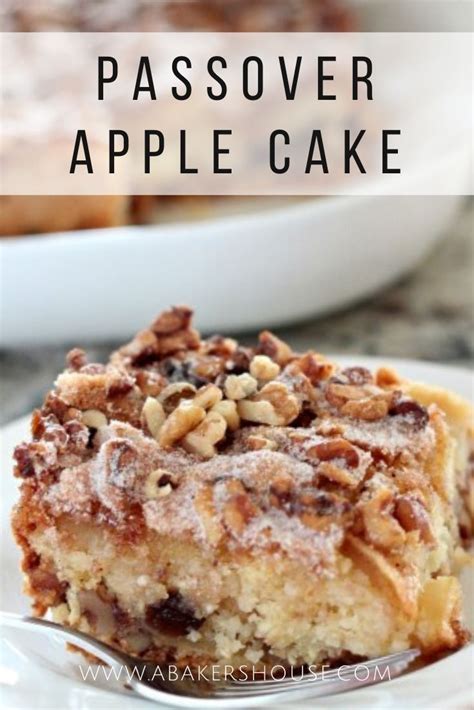 The chocolate fudge frosting is smooth and creamy with a deep chocolate banana cake: Easy Passover Apple Cake {gluten free option included} in ...