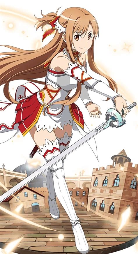 The great collection of sword art online asuna wallpaper for desktop, laptop and mobiles. Sword Art Online, Asuna, official art | Sword art online ...