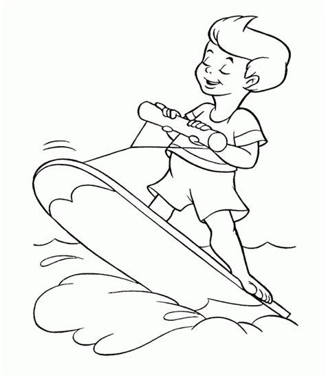 Just print and get colouring. Surfing: Coloring Pages & Books - 100% FREE and printable!