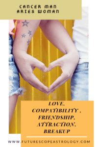 These partners aren't exactly what you would typically see as the perfect couple. Cancer Man and Aries Woman: Love, Compatibility ...
