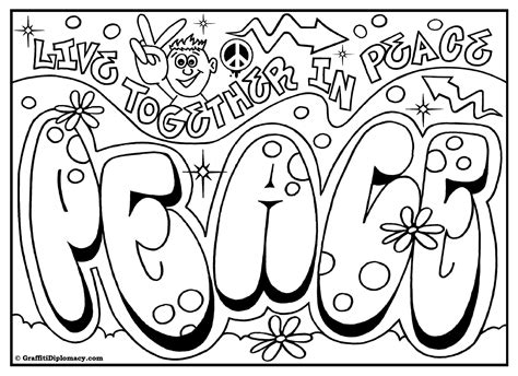 Uncategorized free street art coloring pages for adults printable girl drawing easy fantasy. Graffiti Namen Kleurplaten - kleurplatenl.com