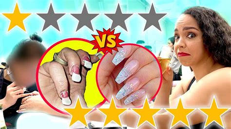 Dip nails are done with a powder over your real nail, while just because most salons offer dip nails doesn't mean that they have a ton of colors. I WENT TO THE WORST REVIEWED NAIL SALON VS BEST REVIEWED NAIL SALON IN MY CITY LOS ANGELES - YouTube