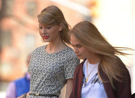 Cara delevingne is coming to bat for taylor swift. Are Taylor Swift and Cara Delevingne Friends?