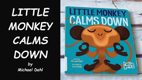 A wild and bizarre version of chicken little, with bright colors, crazy creatures and fun onomatopoeia; Read Aloud Book - Little Monkey Calm Down - YouTube