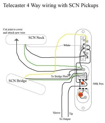 Neck pickup coil a together with bridge pickup coil b sounds more like a telecaster. Wiring Diagram For Telecaster Pickups