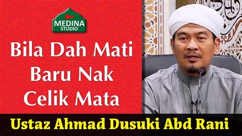 Akaun matan centre bank islam : Ustaz Ahmad Dusuki Abd Rani - Bila Dah Mati Baru Nak Celik ...