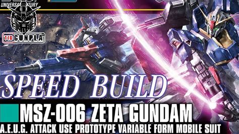 Mobile suit gundam seed (japanese: SPEED BUILD MSZ-06 ZETA GUNDAM Gunpla Evolution Project ...