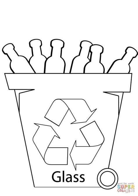 You can remind children of the importance of recycling with this simple recycle bin colouring page. Beautiful Photo of Recycling Coloring Pages | Coloring ...