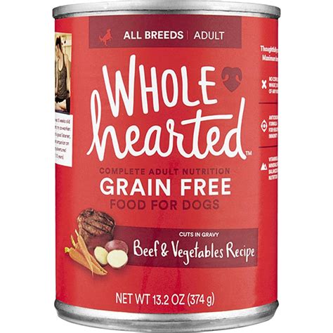 However, given that wholehearted is owned and sold by petco, they … the wholehearted grain free product line includes the 20 dry dog foods listed below. Wholehearted Grain Free Adult Beef And Vegetable Recipe ...