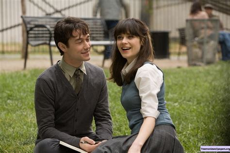 An offbeat romantic comedy about a woman who doesn't believe true love exists the movie plays upon tom's obsession running into reality. Picture of Zooey Deschanel in (500) Days of Summer - zooey ...