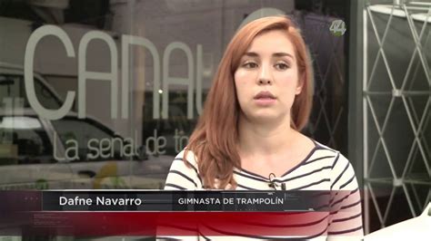 Jun 21, 2021 · ahora se trata de dafne navarro, gimnasta mexicana, que consiguió su plaza para tokio en la modalidad de gimnasia de trampolín, una disciplina donde nunca había participado méxico en unos. Dafne Navarro habla del momento que atraviesa la gimnasia ...