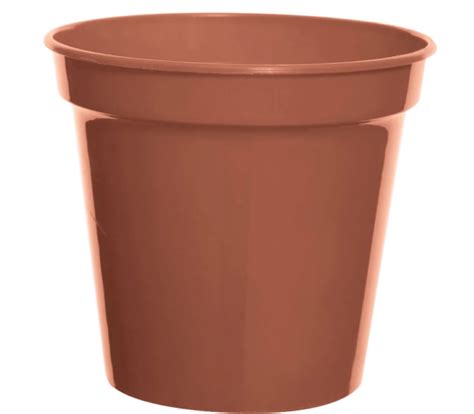 Add to basket share to : Wilko 10 pack Terracotta Plastic Plant Pot 7.5cm - Coref ...