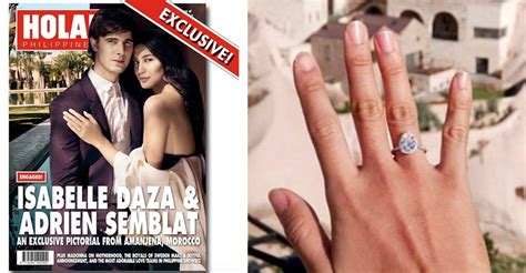 Angel locsin judged in a talent show (i forgot which) and a really cool dance group performed. Look: Isabelle Daza's Engagement Ring; Hola! Philippines ...