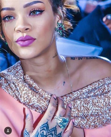 Check out 19 of her most popular tattoos with their meanings. Rihanna's Tattoos are a Reflection of Her Bold Personality ...