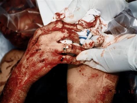 The photos accompanying this article are extremely graphic and involve children. O.J. Simpson crime scene photos: **Warning** Graphic ...