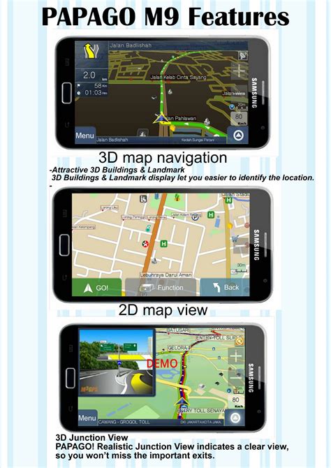 It covers malaysia, singapore, brunei, thailand and taiwan maps. Software Library: Papago M9 GPS NAVIGATION for all android ...
