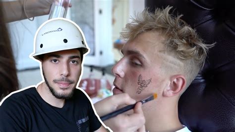 Jake paul has fallen under floyd mayweather's skin like no one has since conor mcgregor managed to do it. Jake Paul Tattoo New : Judging Tattoos Of Youtubers Jake Paul Jeffree Star Kelly Eden And More ...