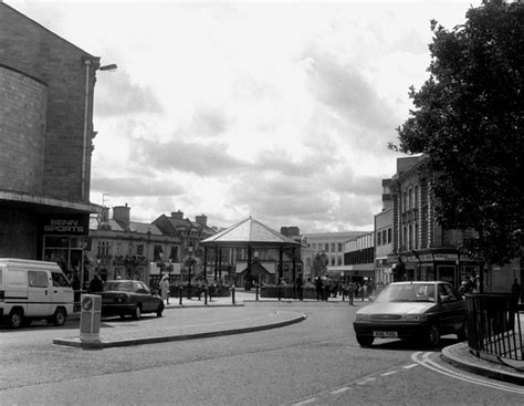 We are the clarets, turf moor is our home and. Burnley Town Centre © Dr Neil Clifton :: Geograph Britain and Ireland