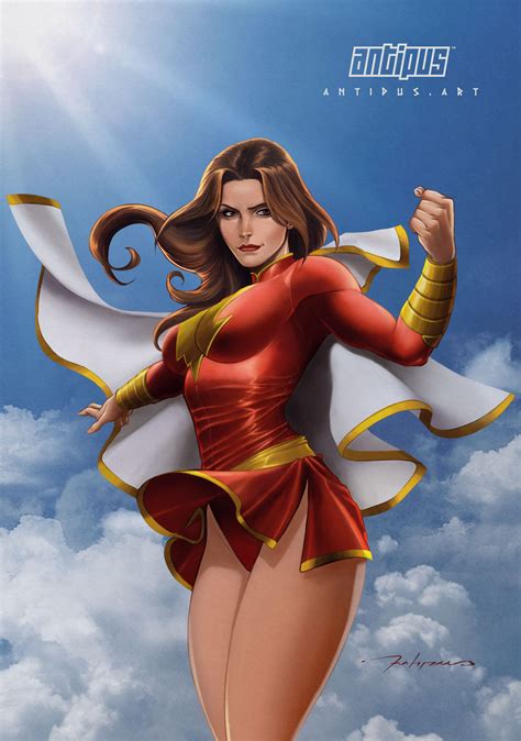 Feb 3, 2021 as the christian world prepares for easter, whic. Mary Marvel by Antipus : ComicBookCollabs