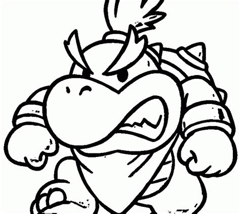 You will not believe how long it actually took for. Bowser Jr Coloring Pages Coloring Home