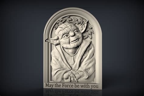 3d printed plane yak55 free files. Download free STL file Yoda star wars may the force be ...