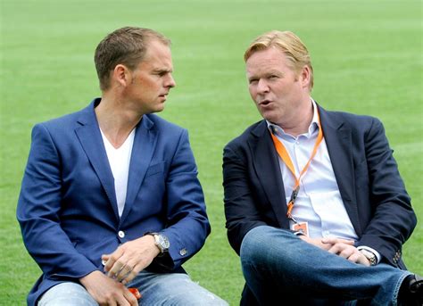 Frank de boer begins his reign as netherlands coach on wednesday hoping to. Frank De Boer Ronald Koeman : Nznbss33 Gg Tm - The ...