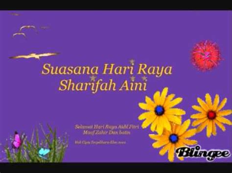 A promo 12 with 4 songs on side a from a hari raya album while side b was 2 singles from sharifah aini's 'dari masa hingga masa' compilation album. Suasana Hari Raya-Sharifah Aini - YouTube