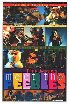 With danny mulheron, donna akersten, stuart devenie, mark hadlow. Meet the Feebles