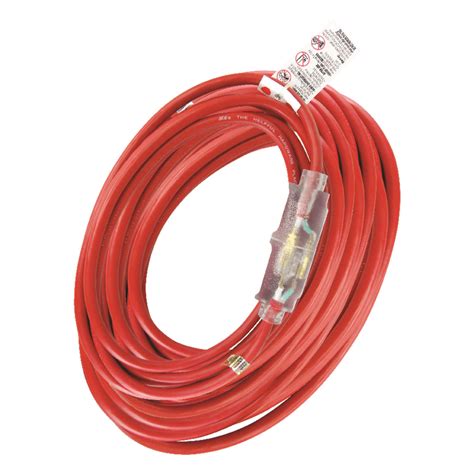 Shop with afterpay on eligible items. Ace Outdoor 100 ft. L Red Extension Cord 12/3 SJTOW - Ace ...